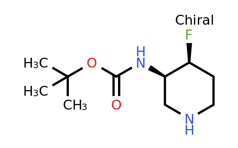 1363382-99-3 | Cis-3-(boc-amino)-4-fluoropiperidine