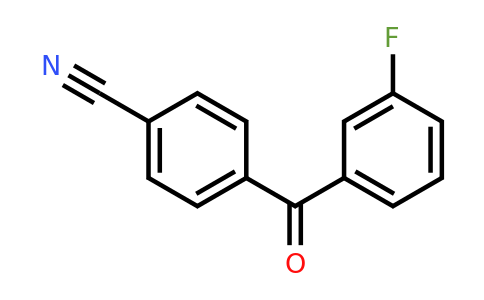 1365271-67-5 | 4-[(3-Fluorophenyl)carbonyl]benzonitrile