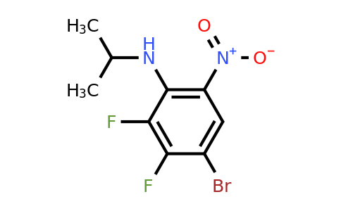 4-Bromo-2,3-difluoro-N-isopropyl-6-nitroaniline