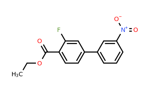 1365271-87-9 | Ethyl 2-fluoro-4-(3-nitrophenyl)benzoate