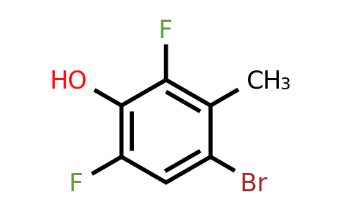 1365272-26-9 | 4-Bromo-2,6-difluoro-3-methylphenol