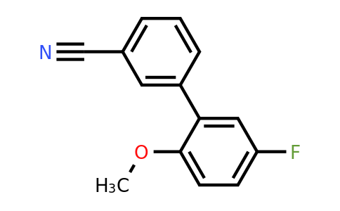 1365272-56-5 | 3-(5-Fluoro-2-methoxyphenyl)benzonitrile