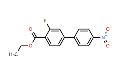 1365272-65-6 | Ethyl 2-fluoro-4-(4-nitrophenyl)benzoate
