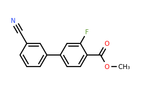 1365272-67-8 | Methyl 3'-cyano-3-fluoro-[1,1'-biphenyl]-4-carboxylate