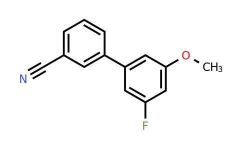 1365272-73-6 | 3-(3-Fluoro-5-methoxyphenyl)benzonitrile