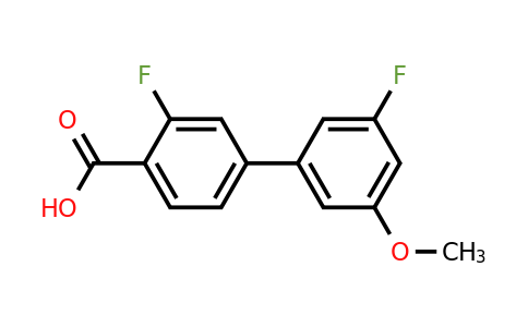 1365272-82-7 | 3,3'-Difluoro-5'-methoxy-[1,1'-biphenyl]-4-carboxylic acid