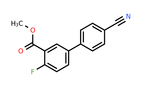 1365272-84-9 | Methyl 4'-cyano-4-fluoro-[1,1'-biphenyl]-3-carboxylate