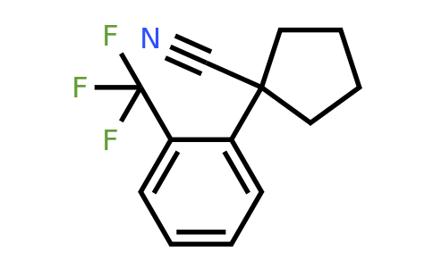 136619-38-0 | 1-(2-(Trifluoromethyl)phenyl)cyclopentanecarbonitrile