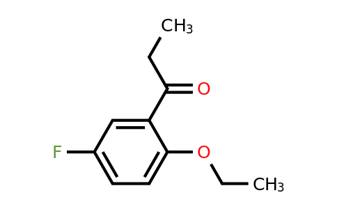 1368274-71-8 | 1-(2-Ethoxy-5-fluorophenyl)propan-1-one