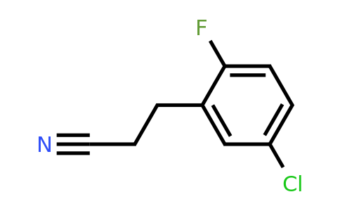 1368585-61-8 | 5-Chloro-2-fluorophenylpropanenitrile