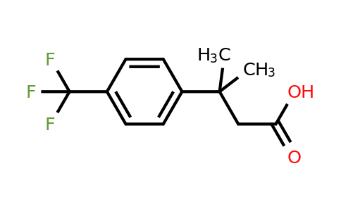 1368768-62-0 | 3-Methyl-3-(4-(trifluoromethyl)phenyl)butanoic acid