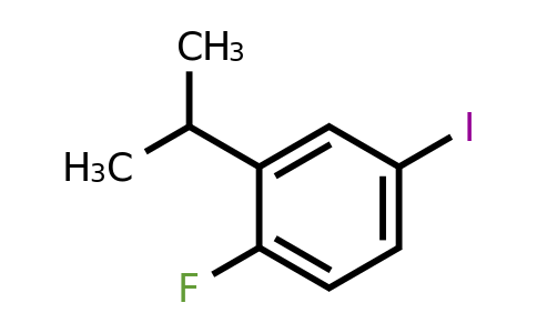 1369775-42-7 | 1-Fluoro-4-iodo-2-isopropylbenzene