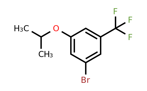 1369784-85-9 | 1-bromo-3-isopropoxy-5-(trifluoromethyl)benzene