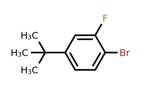 1369829-80-0 | 1-Bromo-4-(tert-butyl)-2-fluorobenzene