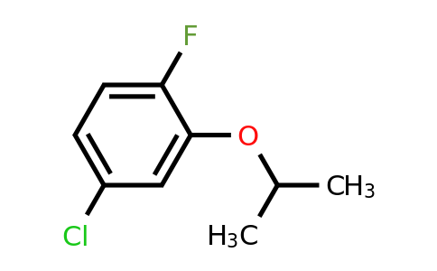 1369842-02-3 | 4-Chloro-1-fluoro-2-isopropoxybenzene