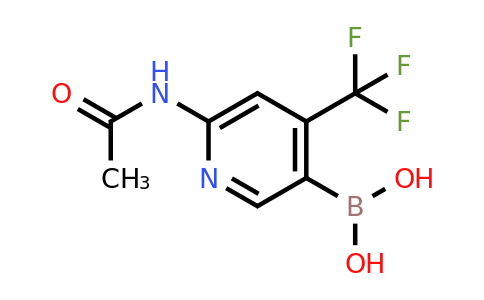 1370351-47-5 | (6-Acetamido-4-(trifluoromethyl)pyridin-3-yl)boronic acid