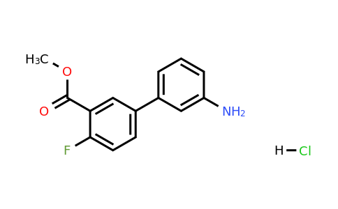 1373232-80-4 | Methyl 3'-amino-4-fluoro-[1,1'-biphenyl]-3-carboxylate hydrochloride