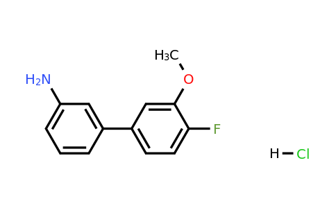 1373233-05-6 | 3-(4-Fluoro-3-methoxyphenyl)aniline, HCl