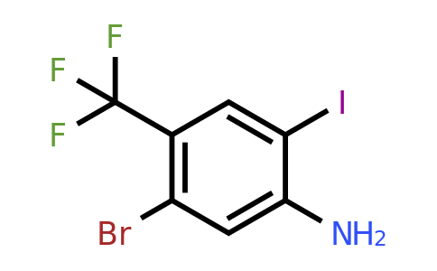 1373233-07-8 | 5-Bromo-2-iodo-4-(trifluoromethyl)aniline