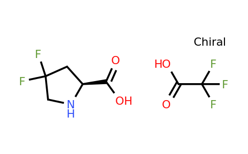 1373255-09-4 | (S)-4,4-Difluoropyrrolidine-2-carboxylic acid compound with 2,2,2-trifluoroacetic acid (1:1)