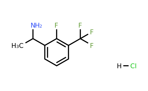 1373865-76-9 | 1-(2-Fluoro-3-(trifluoromethyl)phenyl)ethanamine hydrochloride