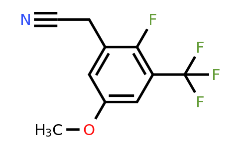 1373920-64-9 | 2-(2-Fluoro-5-methoxy-3-(trifluoromethyl)phenyl)acetonitrile