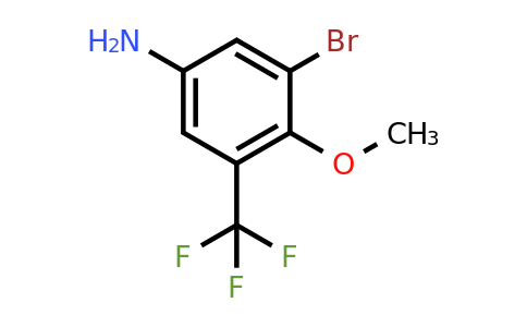 1373920-70-7 | 3-Bromo-4-Methoxy-5-(trifluoromethyl)aniline