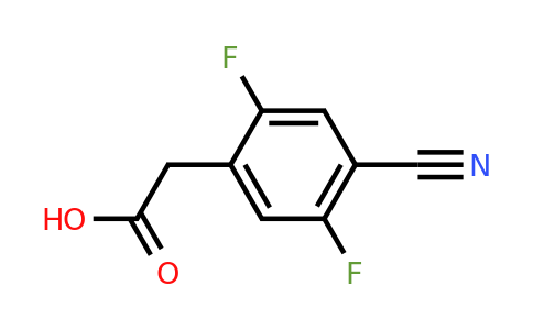 1374358-06-1 | 4-Cyano-2,5-difluorophenylacetic acid