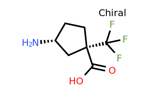 1374394-95-2 | cis-3-amino-1-(trifluoromethyl)cyclopentanecarboxylic acid