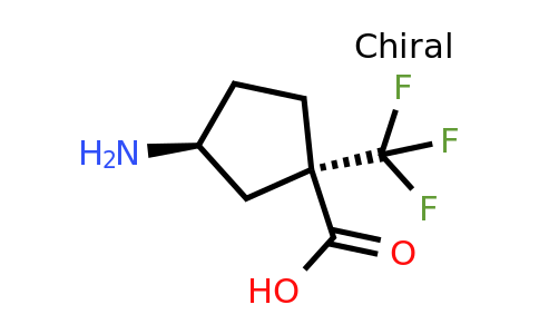 1374394-97-4 | trans-3-amino-1-(trifluoromethyl)cyclopentanecarboxylic acid