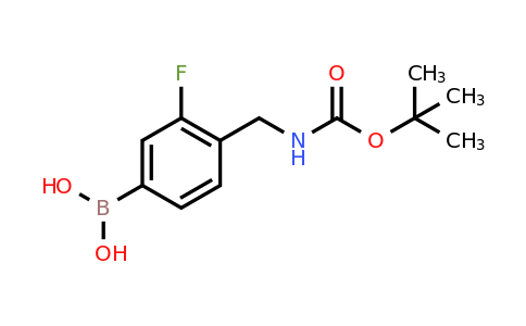 1374451-80-5 | [4-({[(tert-Butoxy)carbonyl]amino}methyl)-3-fluorophenyl]boronic acid
