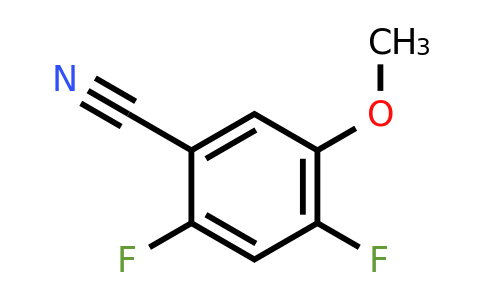 1374575-55-9 | 2,4-Difluoro-5-methoxybenzonitrile