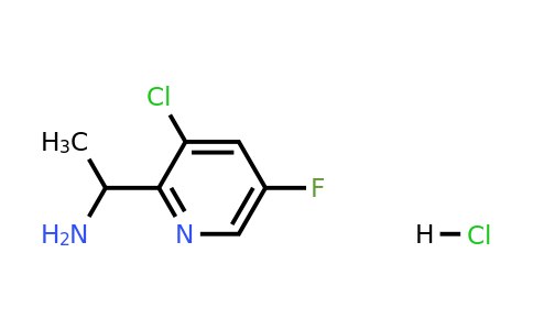 1374652-12-6 | 1-(3-Chloro-5-fluoropyridin-2-yl)ethan-1-amine hydrochloride