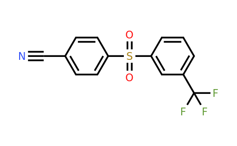 1374864-78-4 | 4-((3-(Trifluoromethyl)phenyl)sulfonyl)benzonitrile