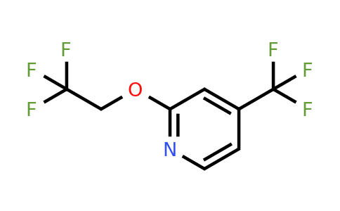 137506-69-5 | 2-(2,2,2-Trifluoroethoxy)-4-(trifluoromethyl)pyridine