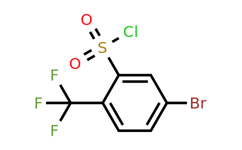 1375065-87-4 | 5-Bromo-2-(trifluoromethyl)benzene-1-sulfonyl chloride