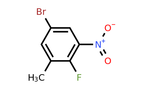 1375068-74-8 | 5-Bromo-2-fluoro-1-methyl-3-nitrobenzene