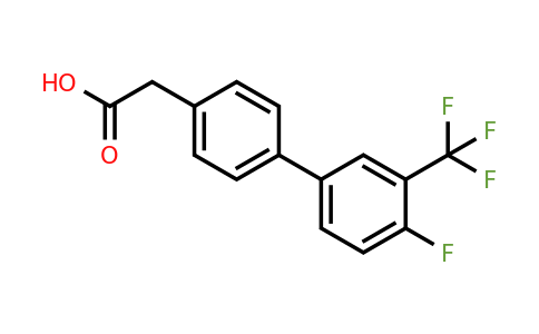 1375068-91-9 | {4-[4-Fluoro-3-(trifluoromethyl)phenyl]phenyl}acetic acid
