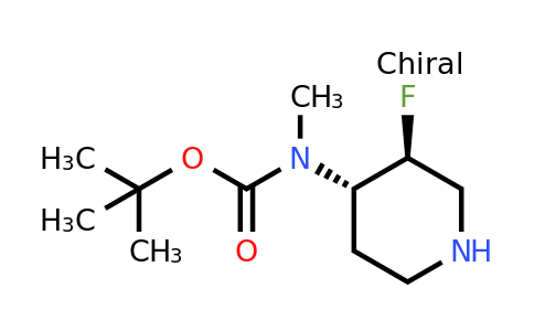 1376609-36-7 | tert-Butyl ((3S,4S)-rel-3-fluoropiperidin-4-yl)(methyl)carbamate