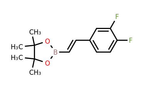 1377151-58-0 | 2-[2-(3,4-Difluorophenyl)ethenyl]-4,4,5,5-tetramethyl-1,3,2-dioxaborolane