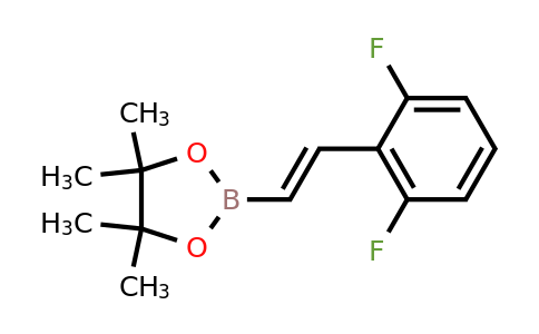 1377220-06-8 | 2-[2-(2,6-Difluorophenyl)ethenyl]-4,4,5,5-tetramethyl-1,3,2-dioxaborolane
