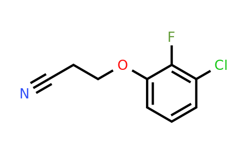 1378336-28-7 | 3-(3-Chloro-2-fluorophenoxy)propanenitrile