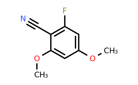 1378360-54-3 | 2,4-Dimethoxy-6-fluorobenzonitrile