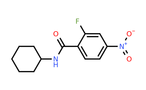 1378454-77-3 | N-Cyclohexyl-2-fluoro-4-nitrobenzamide