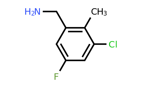 1378656-29-1 | 3-Chloro-5-fluoro-2-methylbenzylamine