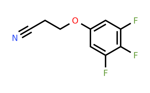 1378674-13-5 | 3-(3,4,5-Trifluorophenoxy)propanenitrile