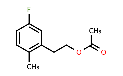 1378814-52-8 | 5-Fluoro-2-methylphenethyl acetate