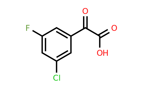 1378877-51-0 | 2-(3-Chloro-5-fluorophenyl)-2-oxoacetic acid