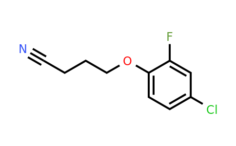 1378882-08-6 | 4-(4-Chloro-2-fluorophenoxy)butanenitrile