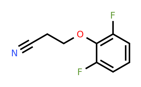 1379161-50-8 | 3-(2,6-Difluorophenoxy)propanenitrile